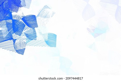 Light Pink, Yellow vector pattern with random forms. Decorative design in abstract style with random forms. Modern design for your business card.