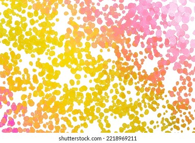 Light Pink, Yellow vector pattern with bent ribbons. An elegant bright illustration with gradient. Marble style for your business design.