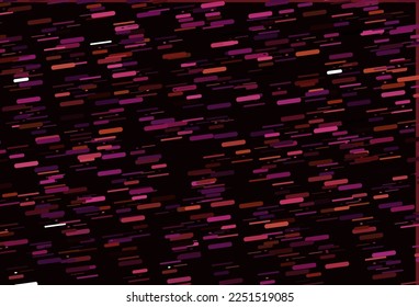 Light Pink, Yellow vector pattern with narrow lines. Glitter abstract illustration with colored sticks. Pattern for business booklets, leaflets.