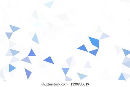 Light Pink, Yellow vector polygon abstract background. Creative geometric illustration in Origami style with gradient. New template for your brand book.