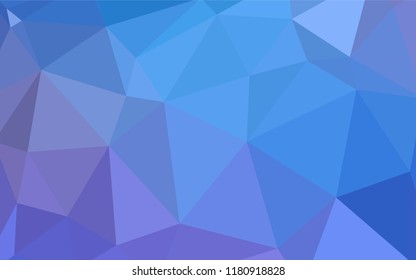 Light Pink, Yellow vector polygon abstract layout. Glitter abstract illustration with an elegant triangles. Completely new template for your banner.