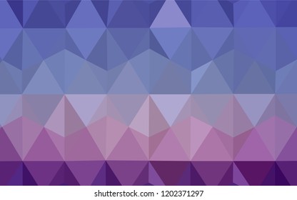 Light Pink, Yellow vector polygon abstract backdrop. Elegant bright polygonal illustration with gradient. New template for your brand book.