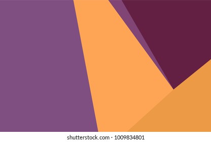 Light Pink, Yellow vector polygonal pattern. Creative illustration in halftone style with gradient. The best triangular design for your business.