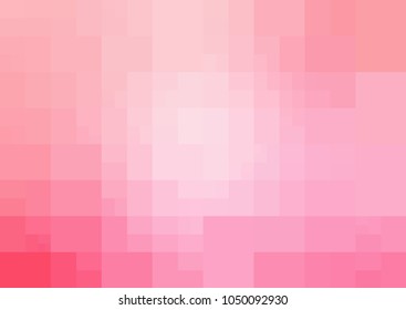 Light Pink, Yellow vector polygonal illustration, which consist of rectangles. Rectangular design for your business. Creative geometric background in Origami style with gradient