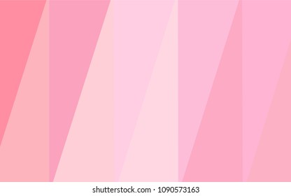 Light Pink, Yellow vector polygonal background. Geometric illustration in Origami style with gradient.  Textured pattern can be used for background.