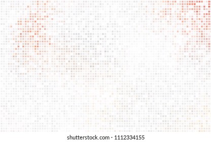 Light Pink, Yellow vector polygonal illustration, which consist of rectangles. Rectangular pattern for your business design. Geometric background in Origami style with gradient. 