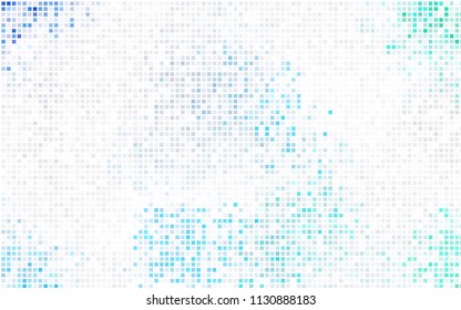 Light Pink, Yellow vector polygonal illustration consisting of rectangles. Rectangular design for your business. Creative geometric background in origami style with gradient.