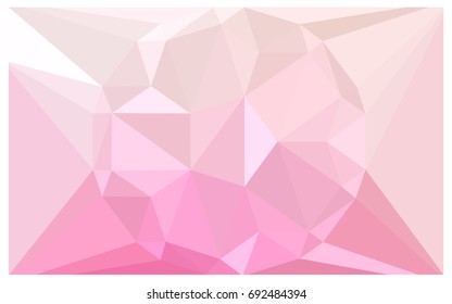 Light Pink, Yellow vector polygonal illustration, which consist of triangles with a gemstone in center. Triangular design of a huge diamond for your business. Creative geometric background of gems.