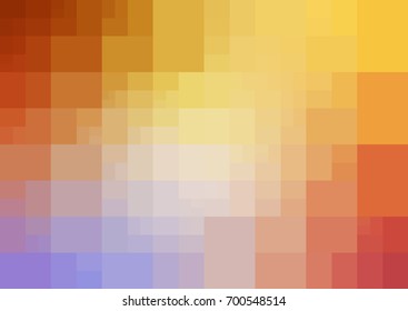 Light Pink, Yellow vector polygonal illustration, which consist of rectangles. Rectangular design for your business. Creative geometric background in Origami style with gradient