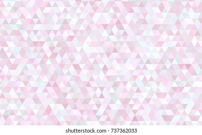 Light Pink, Yellow vector polygonal background. Colorful illustration in abstract style with gradient. The polygonal design can be used for your web site.