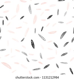 Light Pink, Yellow vector seamless cover with spots. Blurred decorative design in abstract style with bubbles. Pattern can be used for ads, leaflets.