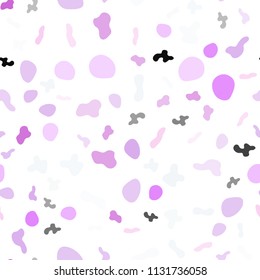 Light Pink, Yellow vector seamless pattern with bent lines. A vague circumflex abstract illustration with gradient. Textured wave pattern for backgrounds.