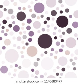 Light Pink, Yellow vector seamless background with bubbles. Modern abstract illustration with colorful water drops. Beautiful design for your business advert.