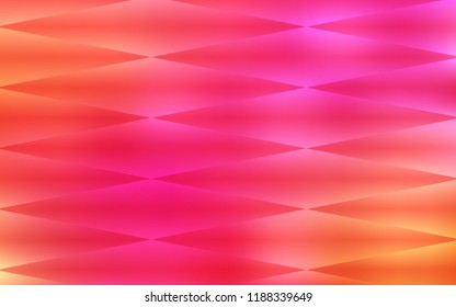 Light Pink, Yellow vector seamless layout with lines, rectangles. Decorative design in abstract style with rectangles. Pattern for design of fabric, wallpapers.