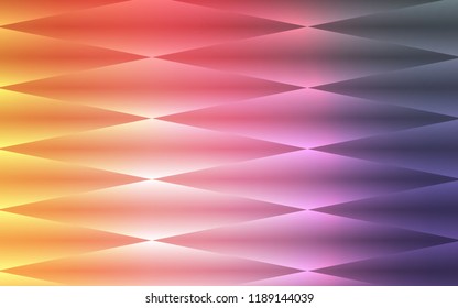 Light Pink, Yellow vector seamless layout with lines, rectangles. Modern abstract illustration with colorful rectangles. Pattern for trendy fabric, wallpapers.