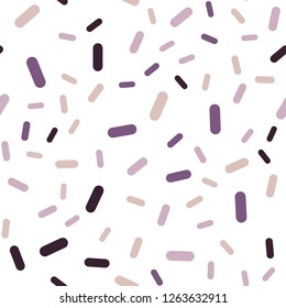 Light Pink, Yellow vector seamless texture with colored lines. Blurred decorative design in simple style with lines. The pattern for ad, booklets, leaflets.