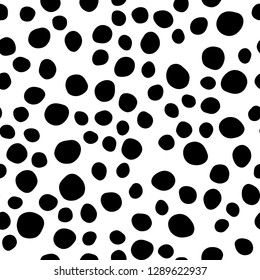 Light Pink, Yellow vector seamless pattern with spheres. Blurred decorative design in abstract style with bubbles. Pattern for design of window blinds, curtains.