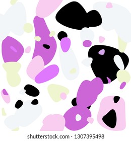 Light Pink, Yellow vector seamless texture with disks. Beautiful colored illustration with blurred circles in nature style. Design for wallpaper, fabric makers.