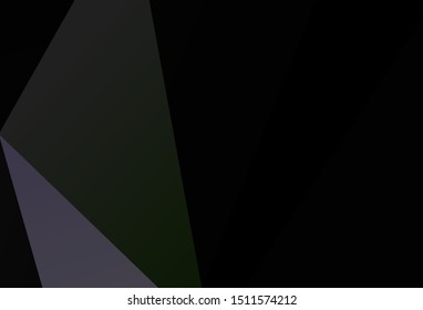 Light Pink, Yellow vector shining triangular background. Colorful illustration in abstract style with triangles. Pattern for a brand book's backdrop.