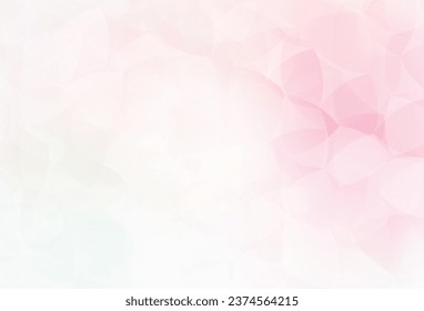 Light Pink, Yellow vector shining triangular background. Geometric illustration in Origami style with gradient.  Best triangular design for your business.
