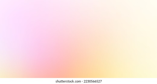 Light Pink, Yellow vector smart blurred texture. Abstract colorful illustration with gradient. Background for ui designers.