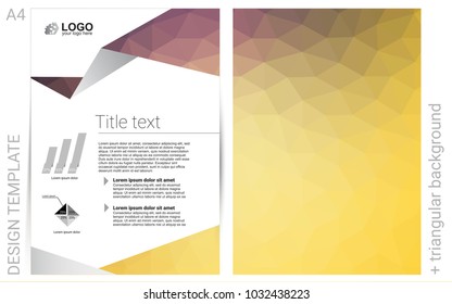 Light Pink, Yellow vector  template for landing pages. Modern abstract design concept with colorful gradient. The pattern can be used for any ad, booklets.