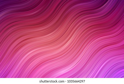 Light Pink, Yellow vector template with bubble shapes. Creative geometric illustration in marble style with gradient. New composition for your brand book.