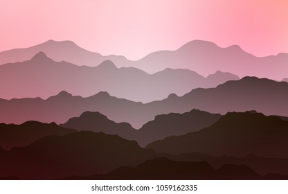 Light Pink, Yellow vector template with lines, ovals. A vague circumflex abstract illustration with gradient. The best blurred design for your business.