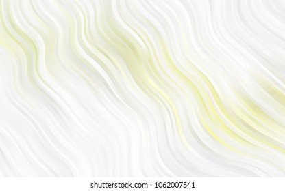 Light Pink, Yellow vector template with lines, ovals. A vague circumflex abstract illustration with gradient. Pattern for your business design.
