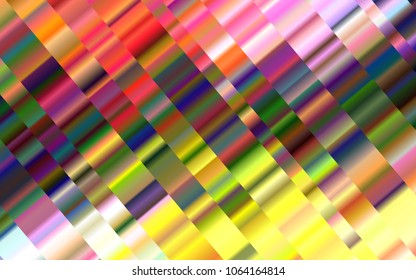 Light Pink, Yellow vector template with repeated sticks. Decorative shining illustration with lines on abstract template. The pattern can be used for websites.