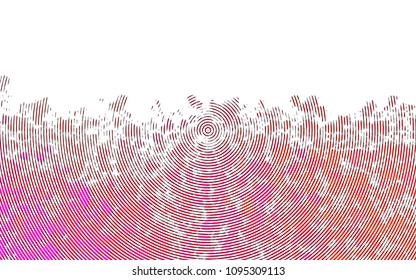 Light Pink, Yellow vector template with repeated sticks. Glitter abstract illustration with colored sticks. The template can be used as a background.