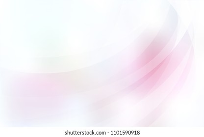 Light Pink, Yellow vector template with bubble shapes. Creative geometric illustration in marble style with gradient. The elegant pattern for brand book.