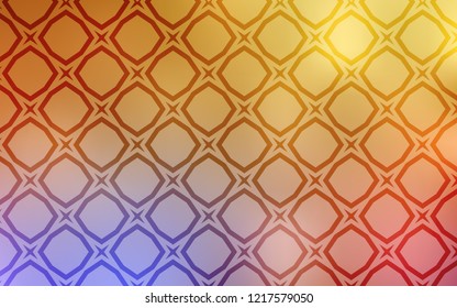 Light Pink, Yellow vector template with sky stars. Modern geometrical abstract illustration with stars. Pattern for websites, landing pages.