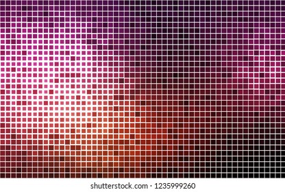 Light Pink, Yellow vector template with crystals, rectangles. Glitter abstract illustration with rectangular shapes. Pattern for busines ad, booklets, leaflets