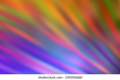 Light Pink, Yellow vector template with repeated sticks. Glitter abstract illustration with colorful sticks. Pattern for your busines websites.