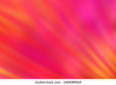 Light Pink, Yellow vector template with repeated sticks. Shining colored illustration with sharp stripes. Smart design for your business advert.
