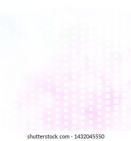 Light Pink, Yellow vector template with rectangles. Abstract gradient illustration with rectangles. Pattern for commercials, ads.