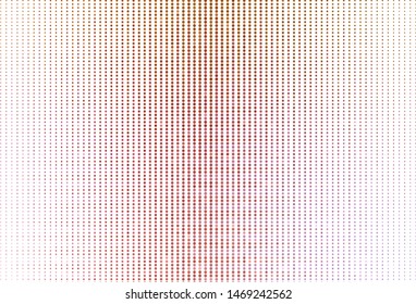Light Pink, Yellow vector template with circles. Glitter abstract illustration with blurred drops of rain. Pattern for textures of wallpapers.