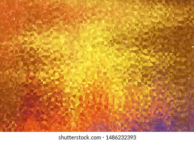 Light Pink, Yellow vector template with rhombus. Illustration with set of colorful rectangles. Modern template for your landing page.