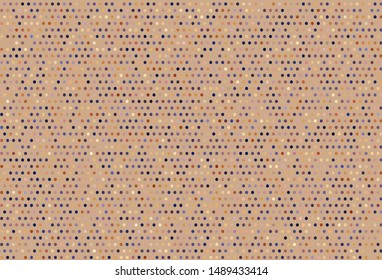 Light Pink, Yellow vector template with circles. Blurred decorative design in abstract style with bubbles. New template for your brand book.