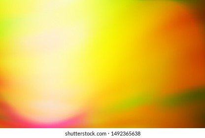 Light Pink, Yellow vector template with wry lines. A circumflex abstract illustration with gradient. Pattern for your business design.
