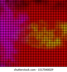 Light Pink, Yellow vector template with rectangles. Abstract gradient illustration with rectangles. Pattern for busines booklets, leaflets