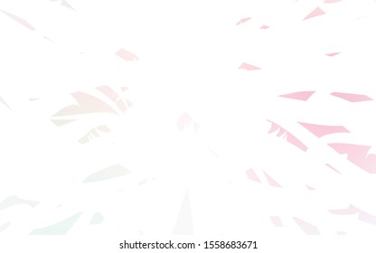 Light Pink, Yellow vector template with repeated sticks. Shining colored illustration with sharp stripes. Template for your beautiful backgrounds.