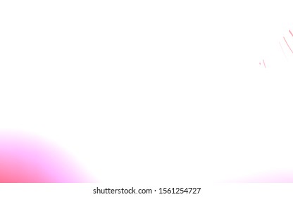 Light Pink, Yellow vector template with lines. Modern gradient abstract illustration with bandy lines. The textured pattern for backgrounds.