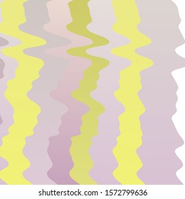 Light Pink, Yellow vector template with wry lines. Colorful illustration, which consists of curves. Pattern for commercials, ads.