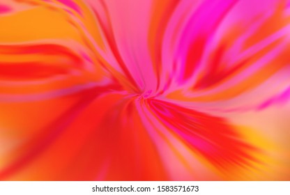 Light Pink, Yellow vector template with lines. A sample with colorful lines, shapes. Colorful wave pattern for your design.
