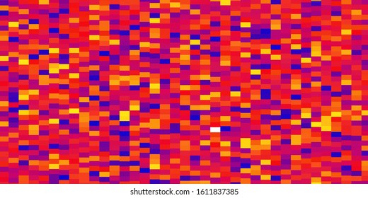 Light Pink, Yellow vector template in rectangles. Abstract gradient illustration with rectangles. Modern template for your landing page.