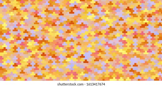 Light Pink, Yellow vector template with rectangles. New abstract illustration with rectangular shapes. Pattern for commercials, ads.
