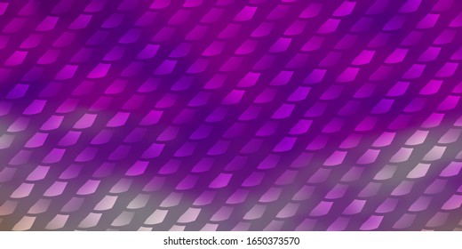 Light Pink, Yellow vector template with rectangles. Rectangles with colorful gradient on abstract background. Best design for your ad, poster, banner.