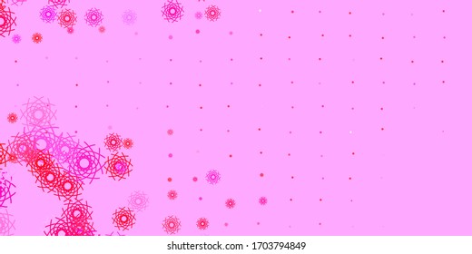 Plantilla vectorial rosa claro, amarillo con formas abstractas. Formas abstractas y coloridas con degradado de estilo sencillo. Diseño elegante para el juego de papel pintado.